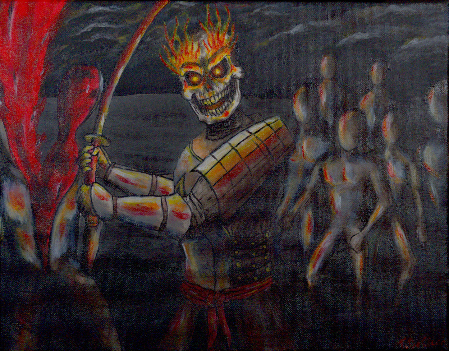 The Master #7 - Original Acrylic Painting