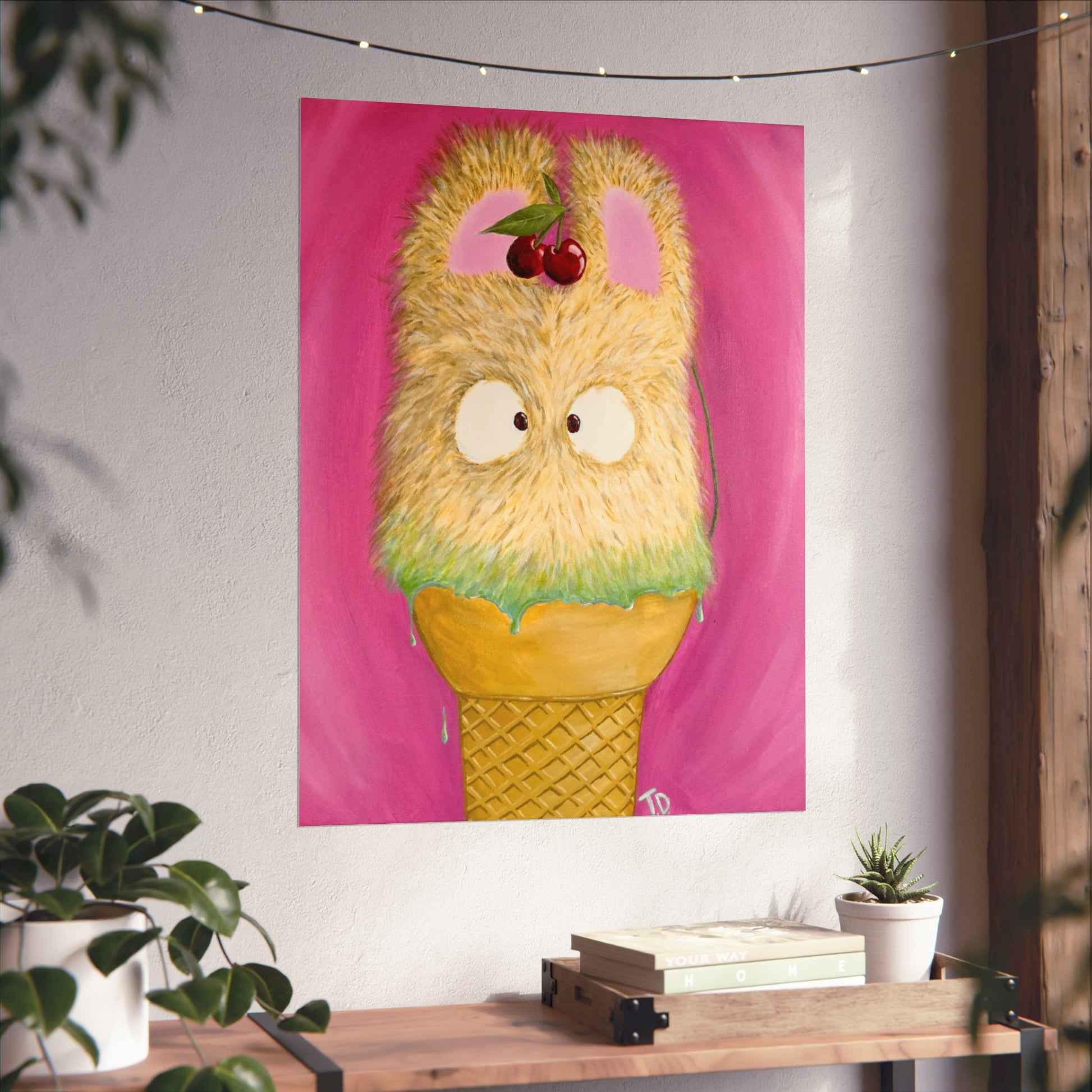 wallart-stylish-room-print-poster-pop-matte-indoor-homedecor-hangingart-giclee-geek-decor-bunny-bedroom-artistic-artdeco-art